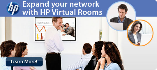 Expand your network with HP Virtual Rooms
