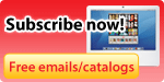 FREE Email and Catalog Signup!( Coming soon )