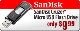 SanDisk Cruzer Micro USB Flash Drive
