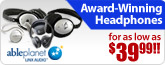 Award Winning Headphones from AblePlanet -- for as low as $39.99!!