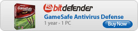 Bitdefender GameSafe Antivirus Defense - 1 year - 1 PC