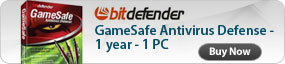 Bitdefender GameSafe Antivirus Defense - 1 year - 1 PC
