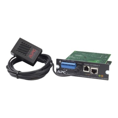 APC AP9618 Network Management Card with Environmental Monitoring and Out of Band Management Remote management adapter 100Mb LAN 100Base TX for P N SRC1