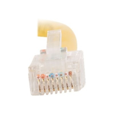 C2G Cat5E 350 MHz Crossover Patch Cable - Crossover cable - RJ-45 (M) - RJ-45 (M) - 14 ft - UTP - CAT 5e - yellow