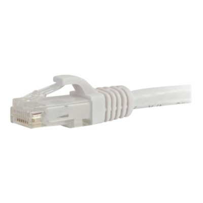 Cables To Go 27165 25ft Cat6 Snagless Unshielded UTP Ethernet Network Patch Cable White Patch cable RJ 45 M to RJ 45 M 25 ft stranded wire CAT