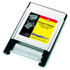 Turn your Compact Flash card into an ATA type II flash card! Simply slide your Compact Flash card into this type II adapter  and now it fits in your notebook's PCMCIA slot.