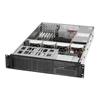 2u Rackmount Xeon dp Barebone Server with 400w Ps Black