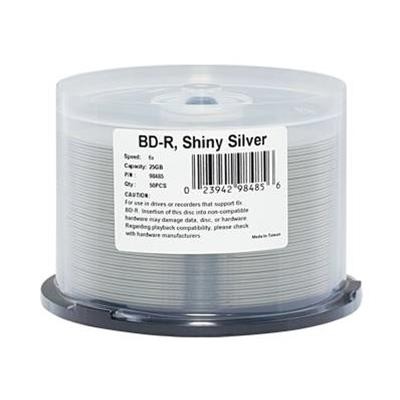 Verbatim 98485 50 x BD R 25 GB 6x shiny silver spindle