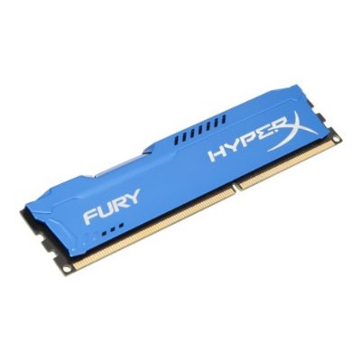Kingston HX316C10F 4 HyperX FURY DDR3 4 GB DIMM 240 pin 1600 MHz PC3 12800 CL10 1.5 V unbuffered non ECC blue