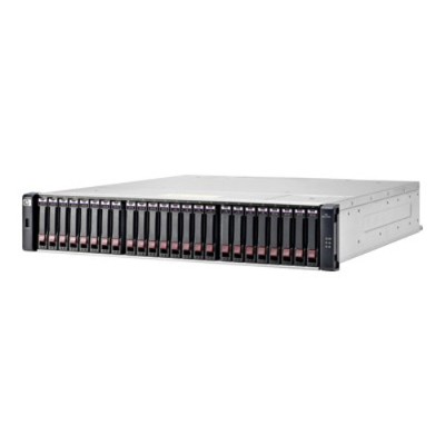 Hewlett Packard Enterprise E7W02A Modular Smart Array 1040 Dual Controller SFF Storage Hard drive array iSCSI 1 GbE external rack mountable 2U