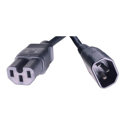 Hewlett Packard Enterprise J9943A Power cable IEC 60320 C14 to IEC 60320 C15 8 ft