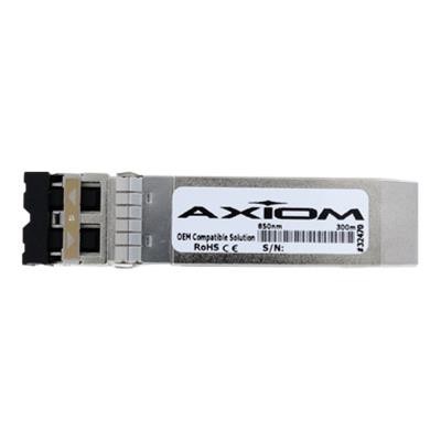 Axiom Memory AXG93786 SFP transceiver module equivalent to Gigamon SFP 532 10 Gigabit Ethernet 10GBase SR LC multi mode up to 984 ft 850 nm