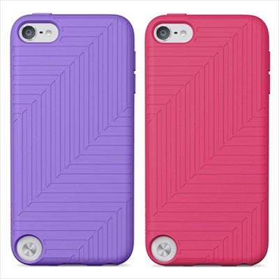 Belkin F8W142TTC01 2 Flex Case Case for player silicone paparazzi pink volta pack of 2 for Apple iPod touch 5G