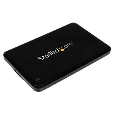 StarTech.com S2510BPU337 2.5in USB 3.0 SATA Hard Drive Enclosure with UASP for 7mm SATA III SSD HDD 7mm 2.5 drive Enclosure SATA 6 Gbps
