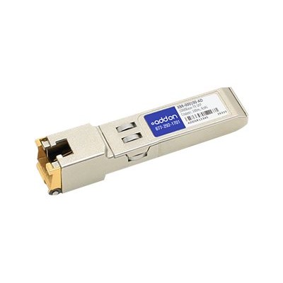 AddOn Computer Products XBR 000190 AO Brocade XBR 000190 Compatible TAA Compliant 1000Base TX SFP Transceiver Copper 100m RJ 45