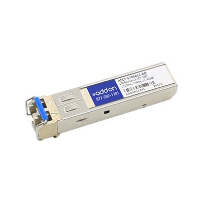 AddOn Computer Products AFCT 5705ALZ AO Avago AFCT 5705ALZ Compatible TAA Compliant 1000Base LX SFP Transceiver SMF 1310nm 10km LC DOM