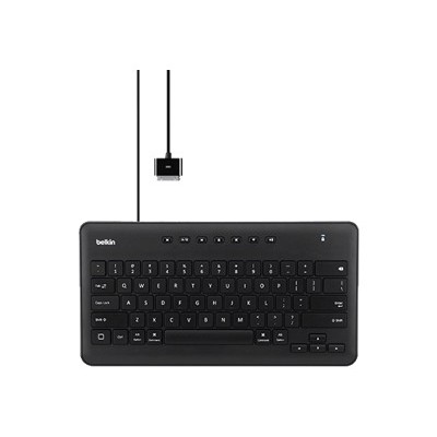 Belkin B2B125 Secure Wired Keyboard for iPad with 30-Pin Connector Belkin B2B125 Secure Wired Keyboard for iPad with 30-Pin Connector
