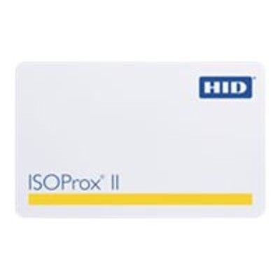 HID 1586LGGMN ISOProx II 1586 RF proximity card white gloss