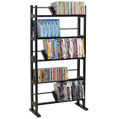 Atlantic 35535601 Element - Media storage - metal wood - espresso DVD CD BD-ROM - floor-standing Atlantic 35535601 Element - Media storage - metal wood - espresso DVD CD BD-ROM - floor-standing