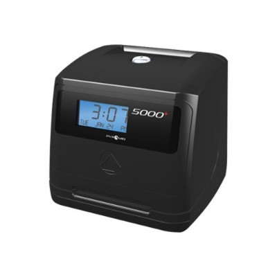 Pyramid Technology 5000 5000+ - Time clock - printable time cards - 100 employees - black Pyramid Technology 5000 5000+ - Time clock - printable time cards - 100 employees - black