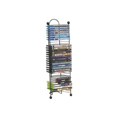 Atlantic 63712046 Nestable Tower - Media storage - steel - gunmetal - 32 x DVD BD-ROM Atlantic 63712046 Nestable Tower - Media storage - steel - gunmetal - 32 x DVD BD-ROM