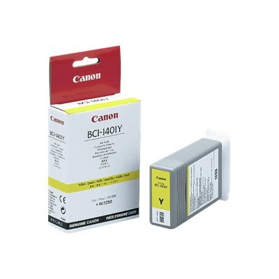 Canon 7571A001 BCI 1401Y 130 ml yellow original ink tank for BJ W7250 imagePROGRAF W7250
