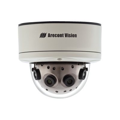 Arecont Vision AV12186DN SurroundVideo AV12186DN Panoramic camera dome outdoor vandal weatherproof color Day Night 12 MP M12 mount LAN 10 10