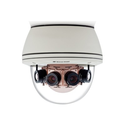 Arecont Vision AV40185DN HB SurroundVideo AV40185DN HB Panoramic camera dome outdoor vandal weatherproof color 40 MP 14592 x 2752 CS mount f