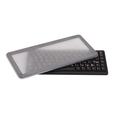 Cherry KBCF 41002 Snap on Frame with Silicone Cover Keyboard cover black transparent