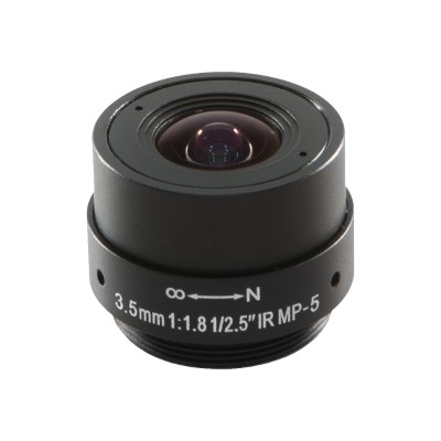 Arecont Vision MPL3.5 MPL3.5 CCTV lens fixed focal manual iris 1 2.5 CS mount 3.5 mm f 1.8