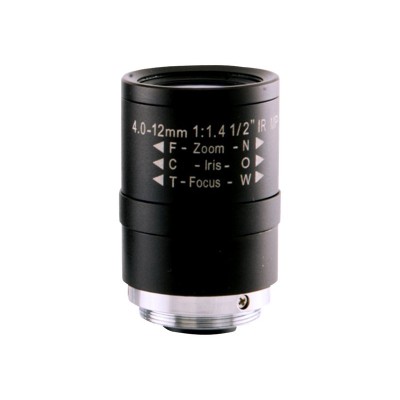 Arecont Vision MPL4 12 MPL4 12 CCTV lens vari focal manual iris 1 2 CS mount 4 mm 12 mm f 1.4