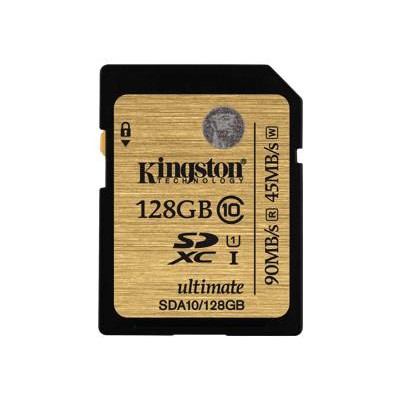 Kingston SDA10/128GB 128GB SDXC Class 10 UHS-I Ultimate Flash Card Kingston SDA10/128GB 128GB SDXC Class 10 UHS-I Ultimate Flash Card