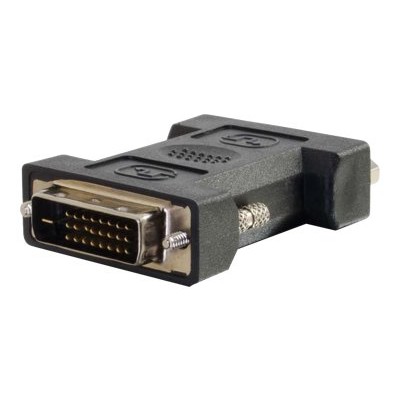 Cables To Go 18404 DVI-I Female to DVI-D Male Adapter - DVI adapter - DVI-D (M) to DVI-I (F) - black Cables To Go 18404 DVI-I Female to DVI-D Male Adapter - DVI adapter - DVI-D (M) to DVI-I (F) - black