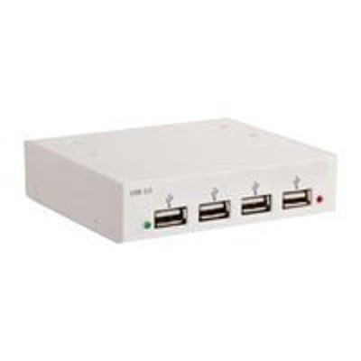 Cables To Go 30568 4 port USB 2.0 High Speed Front Bay Hub Hub 4 x USB 2.0