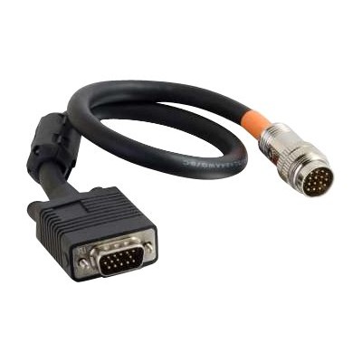 Cables To Go 60083 RapidRun VGA (HD15) Flying Lead - Video cable - VGA - HD-15 (M) to MUVI connector (M) - 6 ft - black Cables To Go 60083 RapidRun VGA (HD15) Flying Lead - Video cable - VGA - HD-15 (M) to MUVI connector (M) - 6 ft - black