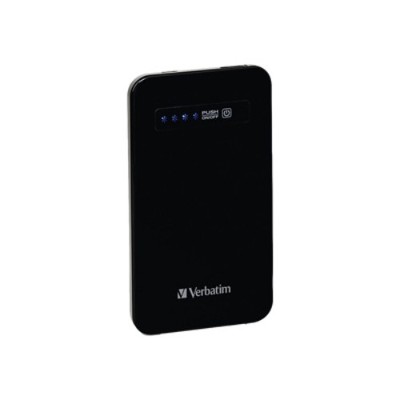 Verbatim 98450 Ultra Slim Power Pack External battery pack Li pol 4200 mAh on cable Micro USB black