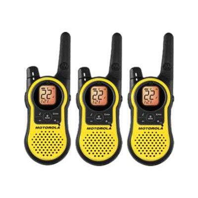 Motorola Mh230tpr Talkabout Mh230r - Portable - Two-way Radio - Frs/gmrs - 22-channel - Yellow ( Pack Of 3 )