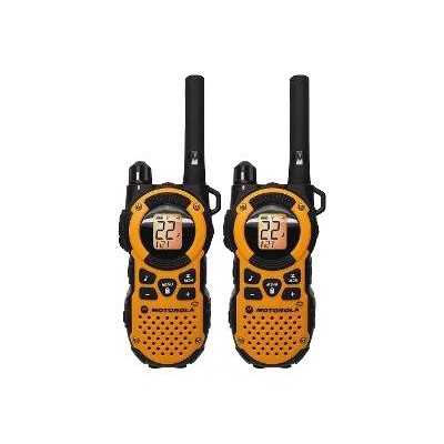 Motorola Mt350r Talkabout Mt350r - Portable - Two-way Radio - Frs/gmrs - 22-channel - Orange ( Pack Of 2 )