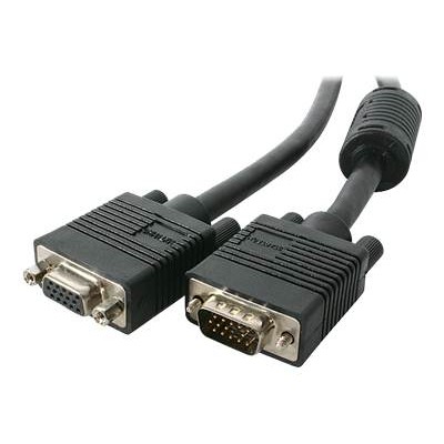 StarTech.com MXT101HQ_25 25 ft High Res VGA Monitor Extension Cable M F VGA extension cable HD 15 M to HD 15 F 25 ft molded for P N VGANTSCPROEU