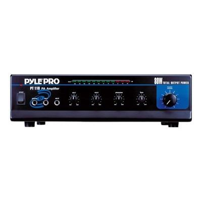 Pyle PT110 PYLEPro PT110 - Mixer amplifier - powered - 4-channel Pyle PT110 PYLEPro PT110 - Mixer amplifier - powered - 4-channel