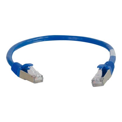 Cables To Go 00683 Cat6a Snagless Shielded (STP) Network Patch Cable - Patch cable - RJ-45 (M) to RJ-45 (M) - 14 ft - STP - CAT 6a - snagless stranded - blue Cables To Go 00683 Cat6a Snagless Shielded (STP) Network Patch Cable - Patch cable - RJ-45 (M) to RJ-45 (M) - 14 ft - STP - CAT 6a - snagless stranded - blue