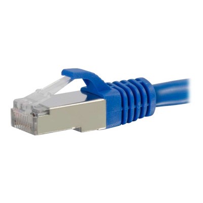 Cables To Go 00801 12ft Cat6 Snagless Shielded (STP) Ethernet Network Patch Cable - Blue - Patch cable - RJ-45 (M) to RJ-45 (M) - 12 ft - screened shielded twis Cables To Go 00801 12ft Cat6 Snagless Shielded (STP) Ethernet Network Patch Cable - Blue - Patch cable - RJ-45 (M) to RJ-45 (M) - 12 ft - screened shielded twis