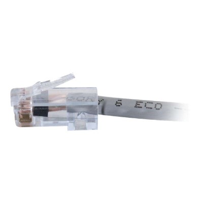 Cables To Go 15267 7ft Cat6 Non-Booted UTP Unshielded Ethernet Network Patch Cable - Plenum CMP-Rated - Gray - Patch cable - RJ-45 (M) to RJ-45 (M) - 7 ft - UTP Cables To Go 15267 7ft Cat6 Non-Booted UTP Unshielded Ethernet Network Patch Cable - Plenum CMP-Rated - Gray - Patch cable - RJ-45 (M) to RJ-45 (M) - 7 ft - UTP