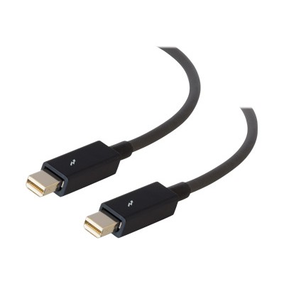 Cables To Go 30400 Thunderbolt cable - Mini DisplayPort (M) to Mini DisplayPort (M) - 1.6 ft - black Cables To Go 30400 Thunderbolt cable - Mini DisplayPort (M) to Mini DisplayPort (M) - 1.6 ft - black