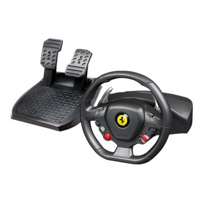 Guillemot 4460094 Ferrari 458 Italia - Wheel and pedals set - wired - for PC Microsoft Xbox 360