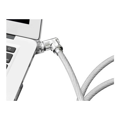 Compulocks Brands MBA11 BUN MacBook Lockable Case Bundle With T-Bar Cable Lock and MacBook Air 11 Security Case / Cover Clear - Security cable lock - clear - 6 Compulocks Brands MBA11 BUN MacBook Lockable Case Bundle With T-Bar Cable Lock and MacBook Air 11 Security Case / Cover Clear - Security cable lock - clear - 6