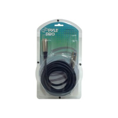 Pyle PPFMXLR15 pro FMXLR15 - Audio cable - XLR3 (M) to XLR3 (F) - 15 ft - black Pyle PPFMXLR15 pro FMXLR15 - Audio cable - XLR3 (M) to XLR3 (F) - 15 ft - black