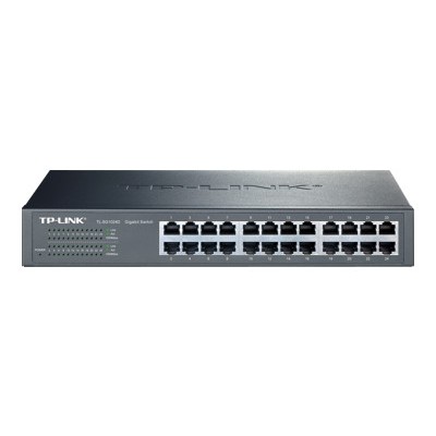 TP Link TL SG1024D TL SG1024D Switch 24 x 10 100 1000 desktop rack mountable