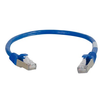 Cables To Go 00687 Cat6a Snagless Shielded (STP) Network Patch Cable - Patch cable - RJ-45 (M) to RJ-45 (M) - 30 ft - STP - CAT 6a - snagless stranded - blue Cables To Go 00687 Cat6a Snagless Shielded (STP) Network Patch Cable - Patch cable - RJ-45 (M) to RJ-45 (M) - 30 ft - STP - CAT 6a - snagless stranded - blue