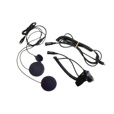 Midland AVPH2 2 Way Radio Accessory Closed Face Helmet Headset Speaker Microphone